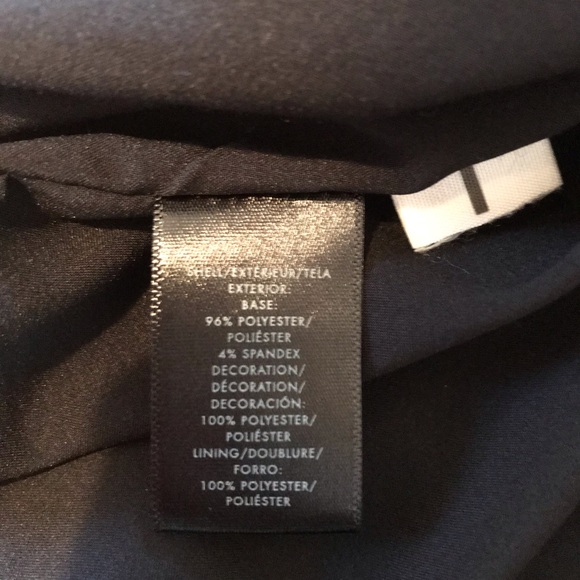 Ann Taylor Black Eyelet Flutter Skirt Dress - Picture 4 of 9